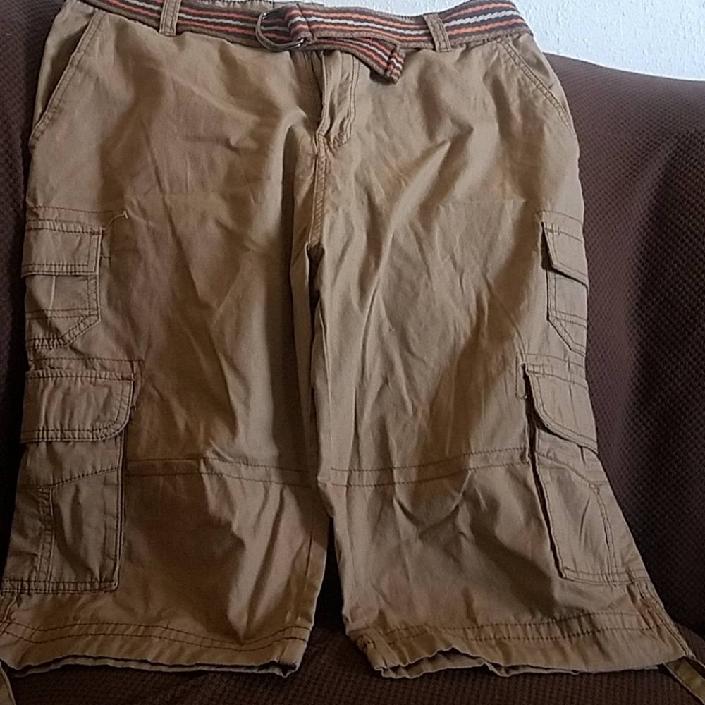 Khaki Male Shorts